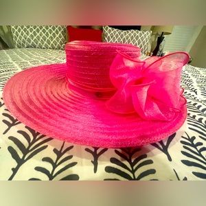 Pink Kentucky Derby hat